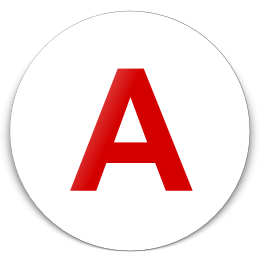 Permis probatoire, permis A, disque A rouge sur fond blanc