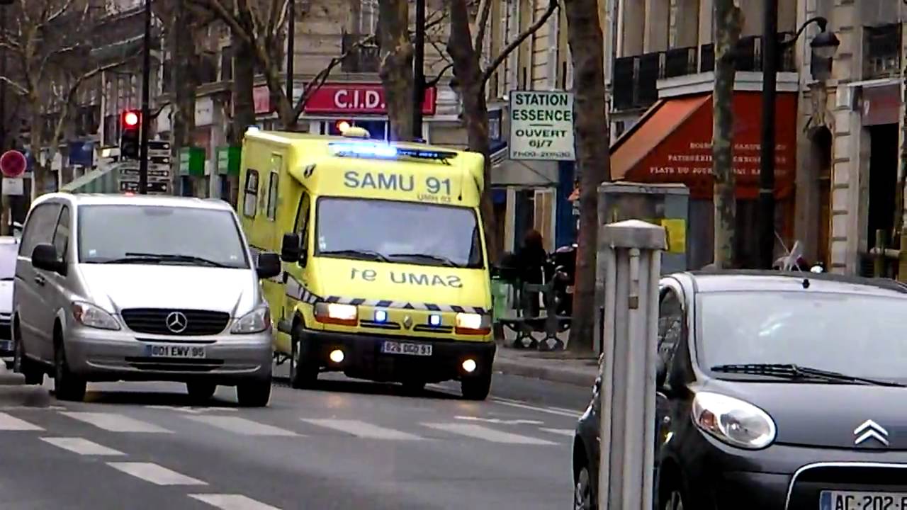 Ambulance du SAMU