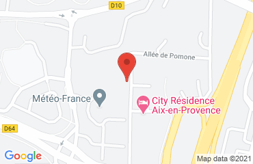 Lieu de stages HÔTEL KYRIAD PRESTIGE sur la carte de Aix-en-Provence