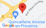Plan Google Stage recuperation de points Aix-en-Provence 13290, 135 Rue Albert Einstein