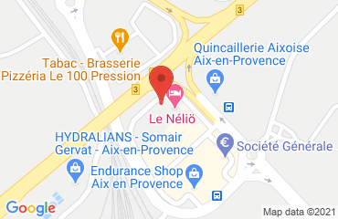 Lieu de stages LE NELIO sur la carte de Aix-en-Provence