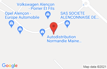 Lieu de stages CAMPANILE sur la carte de Alençon