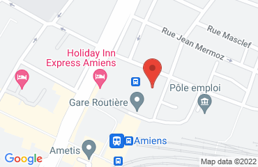 Lieu de stages HOLIDAY INN EXPRESS sur la carte de Amiens