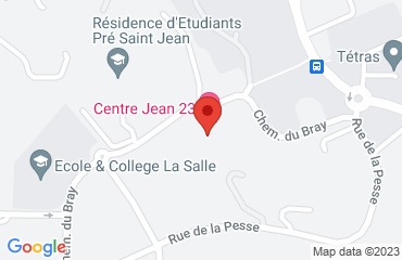 Lieu de stages Centre Jean XXIII  sur la carte de Annecy-le-Vieux