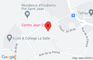 Lieu de stages Centre Jean XXIII sur la carte de Annecy-le-Vieux