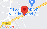 Plan Google Stage recuperation de points Annemasse 74100, 3 Rue GASPARD MONGE