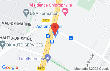 Lieu de stages Hôtel Campanile sur la carte de Arcueil