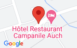 Plan Google Stage recuperation de points Auch 32000, Route de toulous, chemin de Naréoux