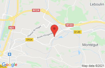 Lieu de stages DOMAINE LE CASTAGNE sur la carte de Auch