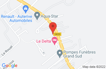 Lieu de stages hotel delta sur la carte de Auterive