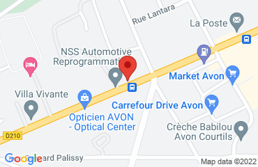 Lieu de stages Sysco Anpsr sur la carte de Avon