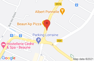Lieu de stages HOTEL HENRY II sur la carte de Beaune