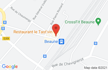 Lieu de stages Logis Hôtel de France sur la carte de Beaune