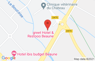 Lieu de stages GREET HOTEL BEAUNE sur la carte de Beaune