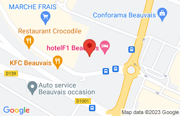 Lieu de stages IBIS STYLES BEAUVAIS sur la carte de Beauvais