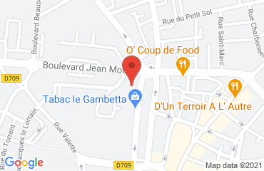 Lieu de stages THE ORIGINALS CITY HOTEL DE BORDEAUX sur la carte de Bergerac