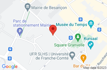 Lieu de stages Centre Diocésain sur la carte de Besançon