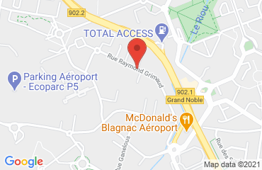 Lieu de stages HÔTEL KYRIAD sur la carte de Blagnac