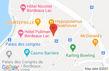 Lieu de stages Sure Hotel by Best Western sur la carte de Bordeaux