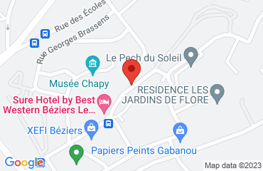 Lieu de stages Sure Hotel by Best Western Le Monestié Béziers sur la carte de Boujan-sur-Libron