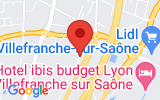 Plan Google Stage recuperation de points Limas 69400, 21 Rue de la voie romaine