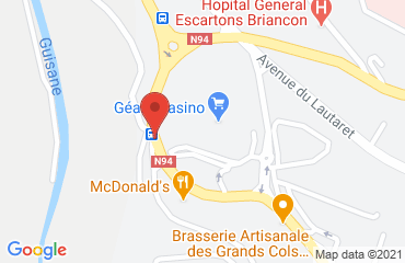 Lieu de stages HOTEL SUITE HOME sur la carte de Briançon