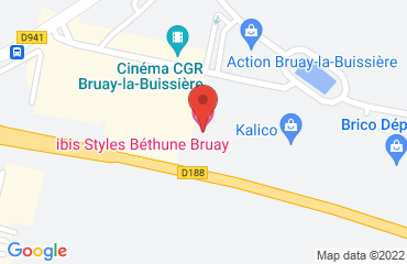 Lieu de stages Bowling AVENUE BRUAY LA BUSSIERE sur la carte de Bruay-la-Buissière