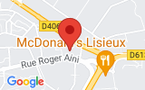 Plan Google Stage recuperation de points Lisieux 14100, 177 Rue Roger Aini
