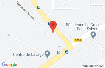 Lieu de stages IBIS CERGY sur la carte de Cergy