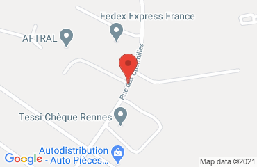 Lieu de stages AFTRAL RENNES sur la carte de Cesson-Sévigné