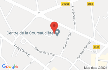 Lieu de stages CENTRE LA COURSAUDIERE sur la carte de Challans