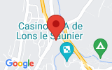 Plan Google Stage recuperation de points Lons-le-Saunier 39000, 1055 Boulevard de l'Europe
