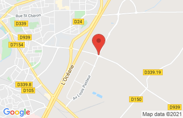 Lieu de stages HOTEL KYRIAD sur la carte de Chartres
