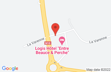 Lieu de stages Hotel ENTRE BEAUCE ET PERCHE sur la carte de Châteaudun