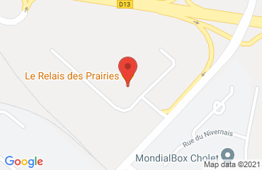 Lieu de stages DEROUET FORMATIN - Parc des Prairies sur la carte de Cholet