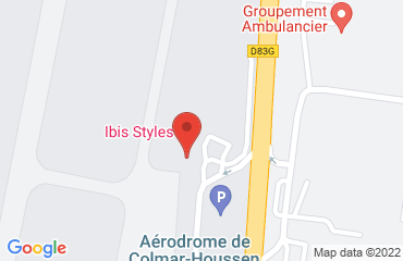 Lieu de stages IBIS STYLES COLMAR NORD sur la carte de Colmar