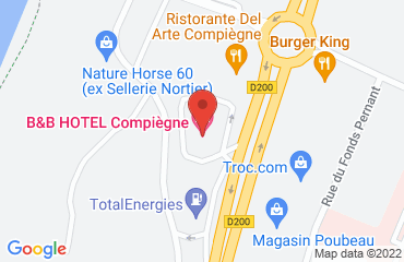 Lieu de stages COMPIEGNE sur la carte de Compiègne
