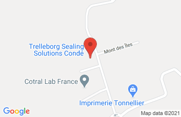 Lieu de stages CONDE SUR NOIREAU sur la carte de Condé-sur-Noireau