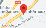 Plan Google Stage recuperation de points Gap 05000, 73 Boulevard Georges Pompidou