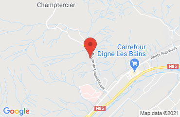 Lieu de stages KYRIAD sur la carte de Digne-les-Bains