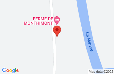 Lieu de stages Ferme de Montimont sur la carte de Donchery