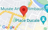 Plan Google Stage recuperation de points Charleville-Mézières 08000, Place Bozzi