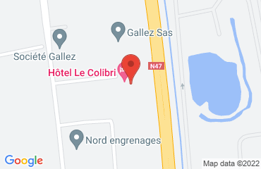 Lieu de stages DOUVRIN sur la carte de Douvrin