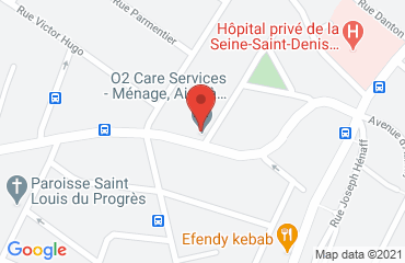 Lieu de stages ASSAD BENOIT sur la carte de Drancy