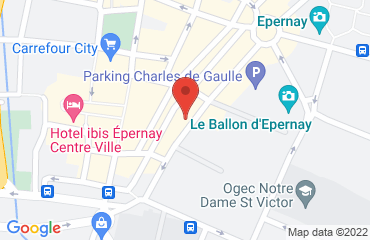 Lieu de stages AUTO ECOLE DES BELVAS sur la carte de Épernay