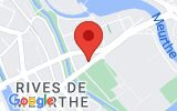 Plan Google Stage recuperation de points Nancy 54000, 81 Avenue du XX Corps