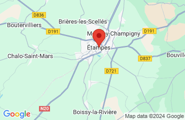 Lieu de stages La Terrasse1Soir sur la carte de Étampes