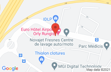 Lieu de stages Hôtel Euro Hôtel sur la carte de Fresnes