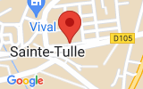 Plan Google Stage recuperation de points Sainte-Tulle 04220, Esplanade Max Trouche