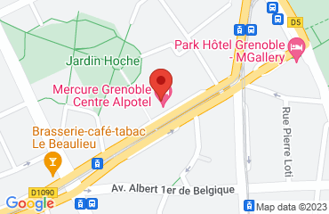Lieu de stages Hôtel Mercure  sur la carte de Grenoble